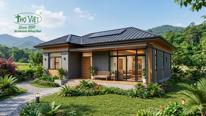 mẫu nhà lắp ghép cấp 4 xu hướng mới