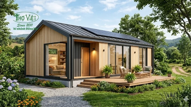 mẫu nhà lắp ghép cấp 4 xu hướng mới