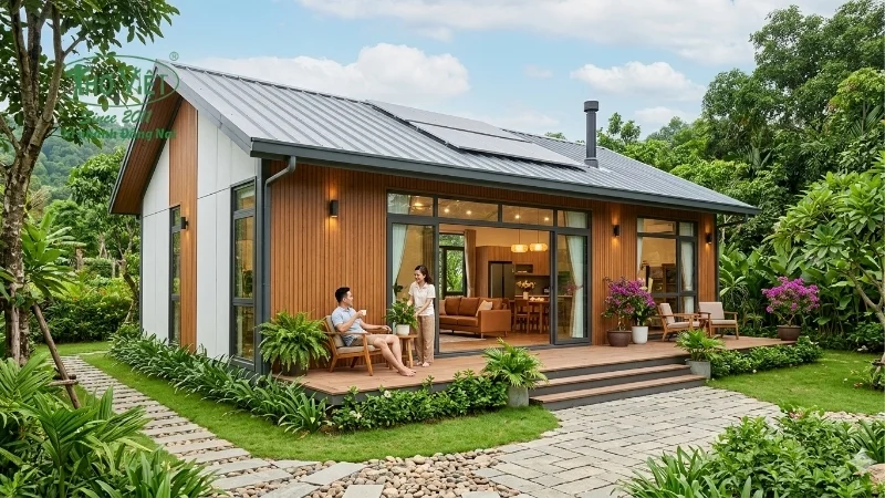mẫu nhà lắp ghép cấp 4 xu hướng mới