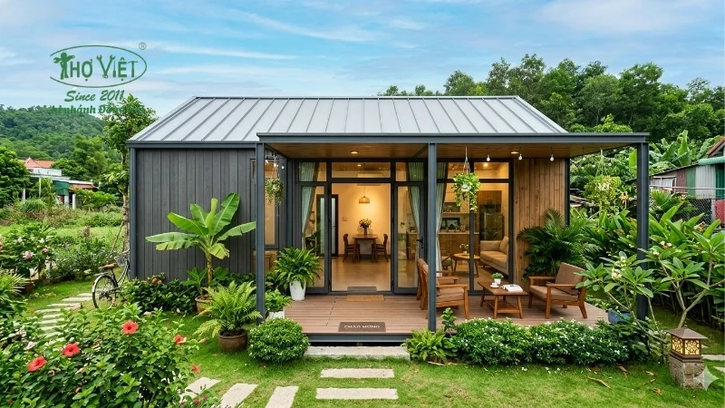 mẫu nhà lắp ghép cấp 4 xu hướng mới