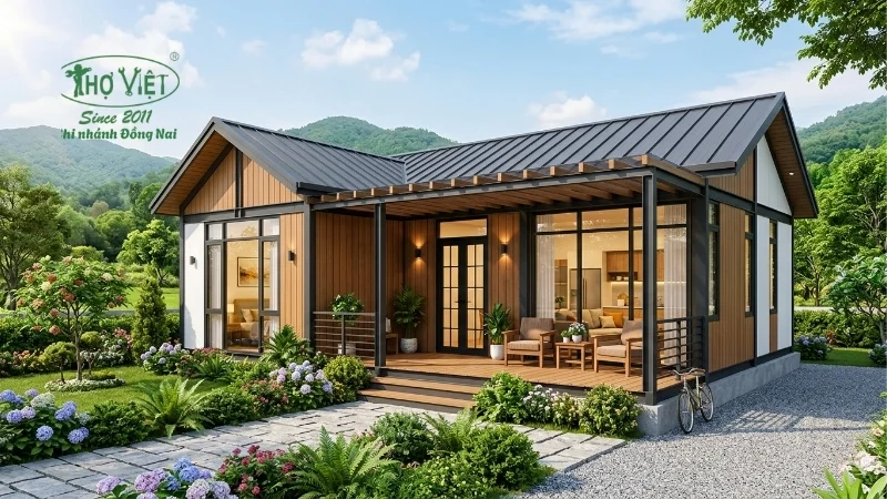 mẫu nhà lắp ghép cấp 4 xu hướng mới