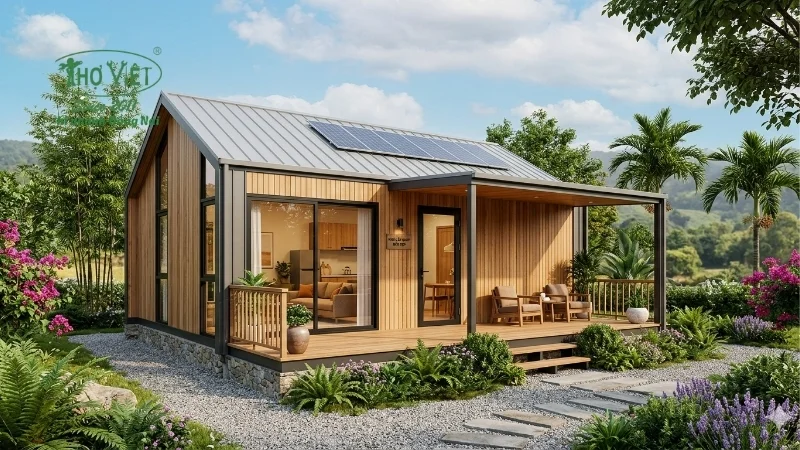 mẫu nhà lắp ghép cấp 4 xu hướng mới