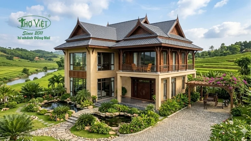 50+ mẫu nhà mái Thái đẹp hiện đại, xu hướng 9 mẫu nhà mái thái đẹp theo xu hướng