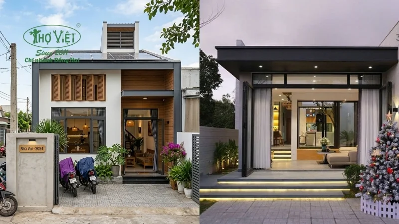 mẫu nhà ống đẹp cấp 4 được ưa chuộng