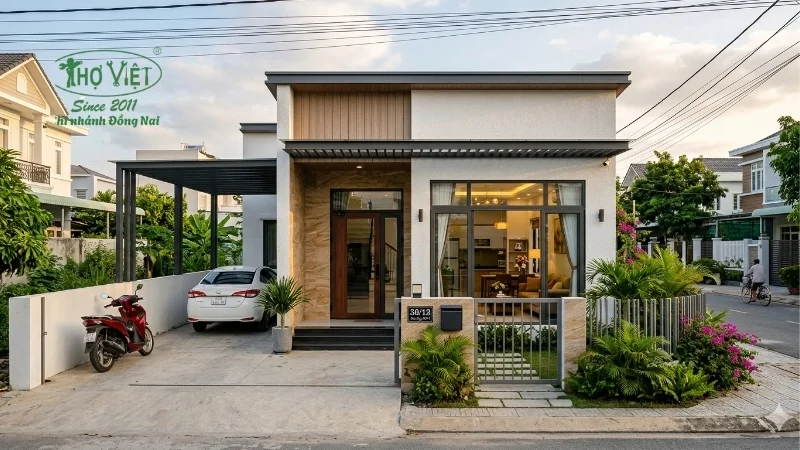 mẫu nhà ống đẹp cấp 4 được ưa chuộng