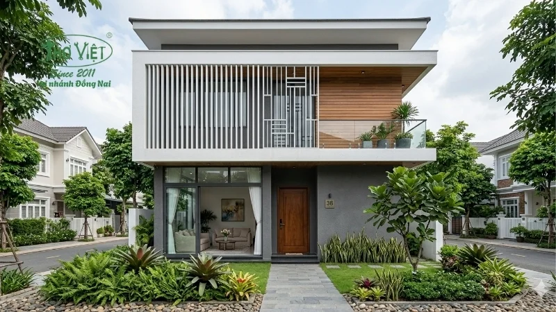 mẫu nhà phố đẹp tiện nghi đầy đủ công năng