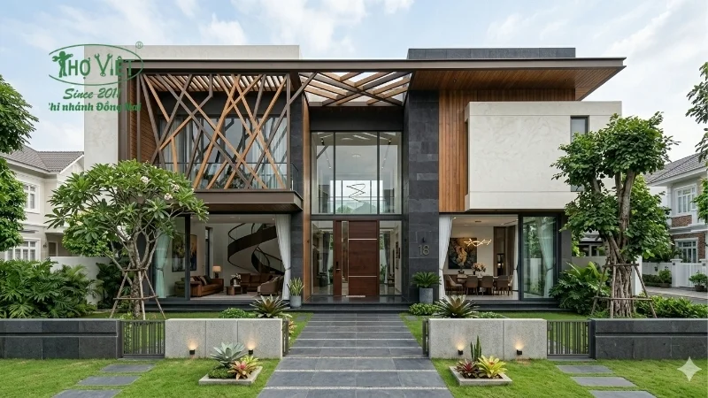 mẫu nhà phố đẹp tiện nghi đầy đủ công năng