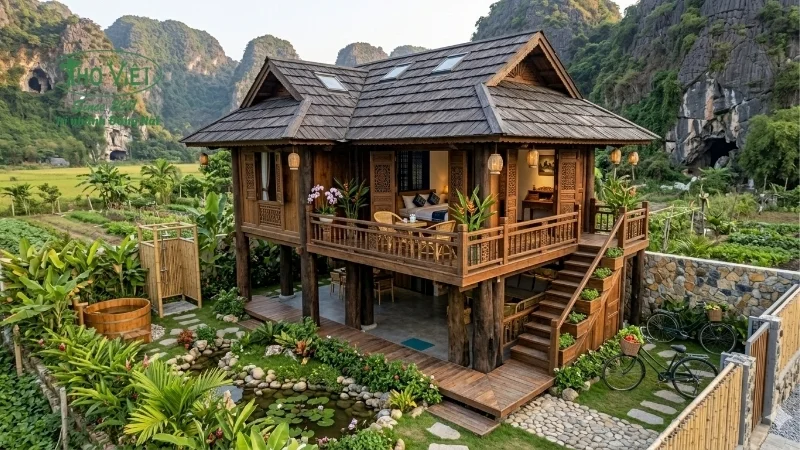 mẫu nhà sàn nhỏ đẹp