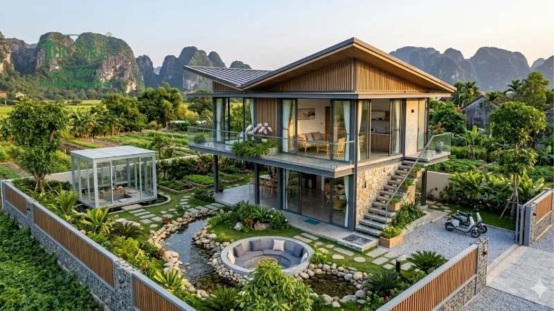 mẫu nhà sàn nhỏ đẹp