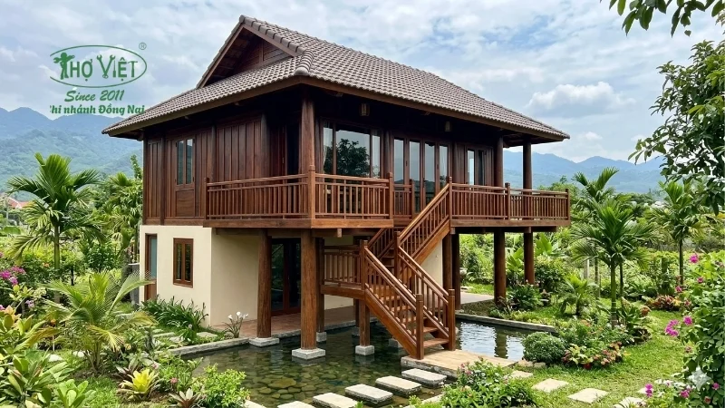 mẫu nhà sàn nhỏ đẹp