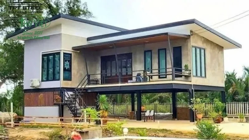 mẫu nhà tiền chế nông thôn 50 triệu