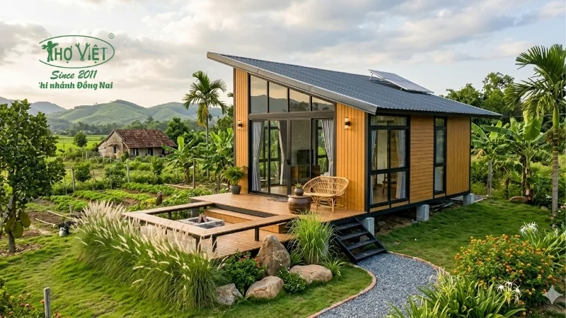 mẫu nhà tiền chế nông thôn 50 triệu