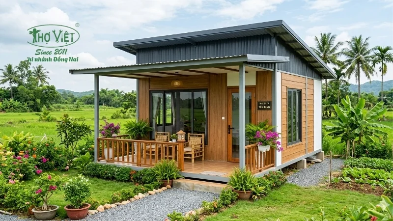 mẫu nhà tiền chế nông thôn 50 triệu