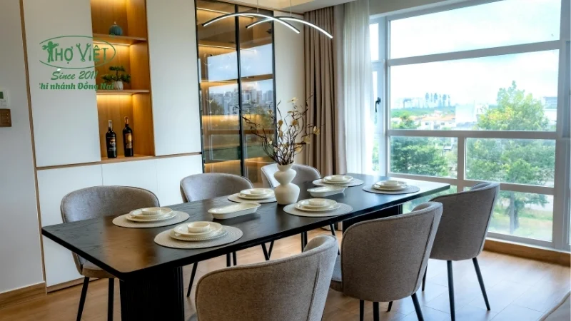mẫu phòng ăn theo từng phong cách
