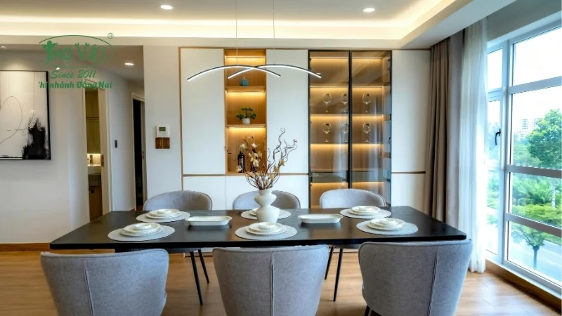 mẫu phòng ăn theo từng phong cách