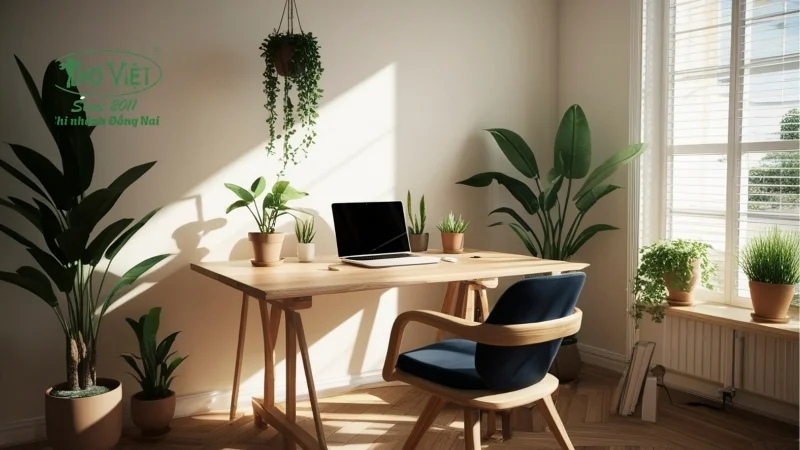 mẫu phòng làm việc đẹp, truyền cảm hứng