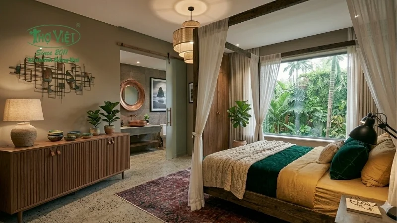 mẫu xây nhà vệ sinh trong phòng ngủ đẹp