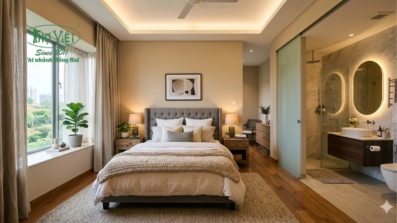 mẫu xây nhà vệ sinh trong phòng ngủ đẹp