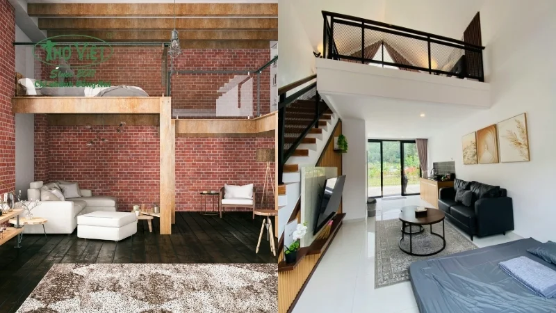 mẫu tầng lửng đẹp và thịnh hành