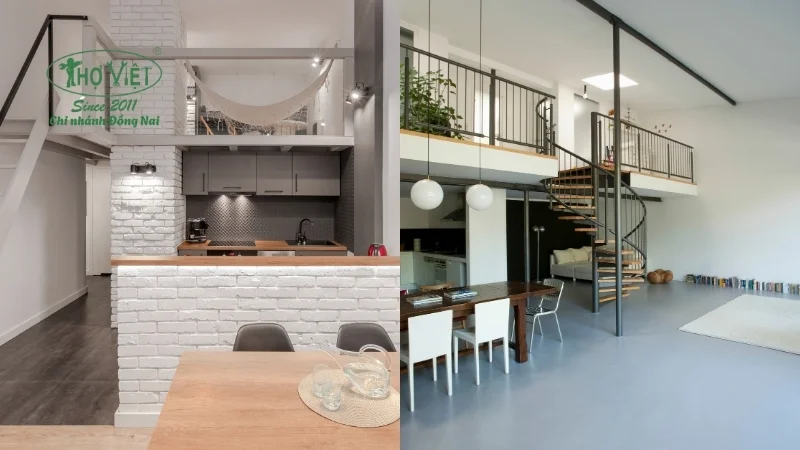 mẫu tầng lửng đẹp và thịnh hành