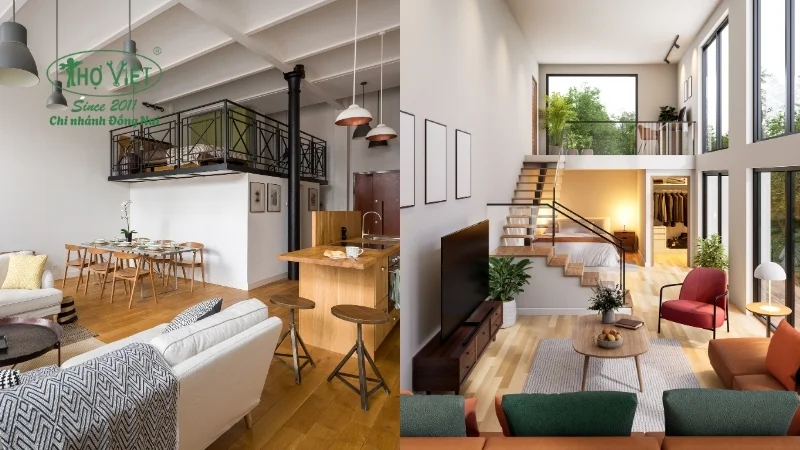 mẫu tầng lửng đẹp và thịnh hành