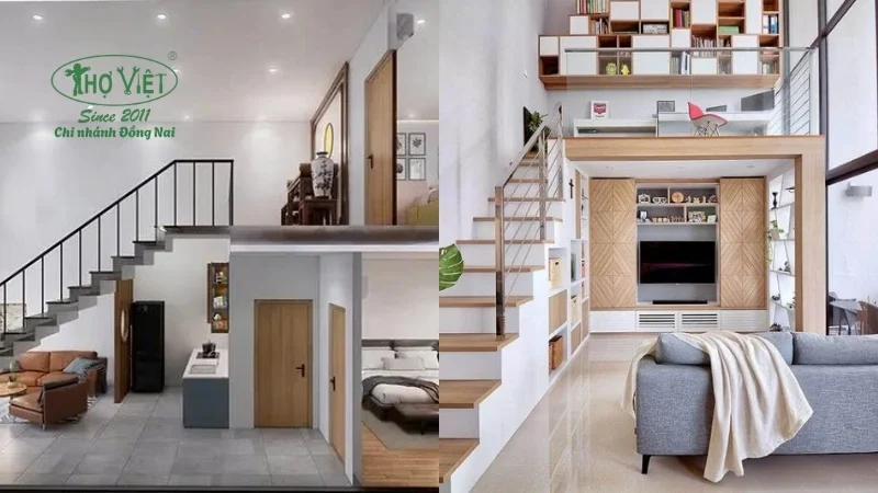 mẫu tầng lửng đẹp và thịnh hành