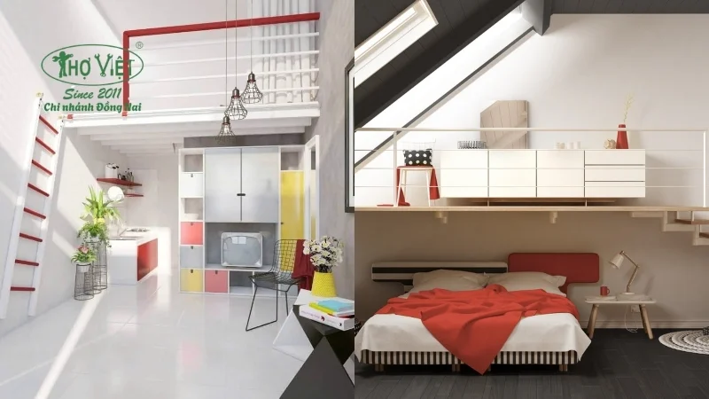 mẫu tầng lửng đẹp và thịnh hành