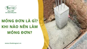 Móng đơn là gì? Khi nào nên làm móng đơn?