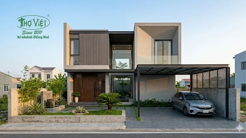 mẫu nhà 2 tầng đẹp giá 1 tỷ đẹp hiện nay