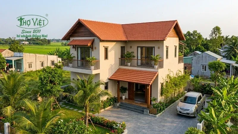 mẫu nhà 2 tầng đẹp giá 1 tỷ đẹp hiện nay