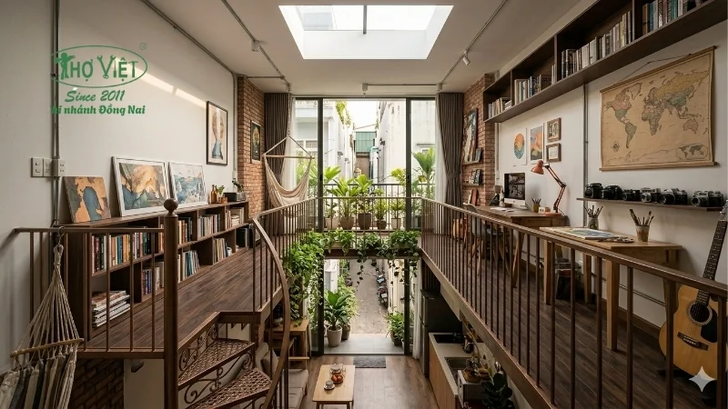 Nhà gác suốt kết hợp kinh doanh