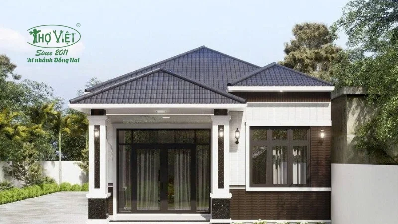 Nhà cấp 4 mái Thái 8x12m là gì? Vì sao được ưa chuộng?