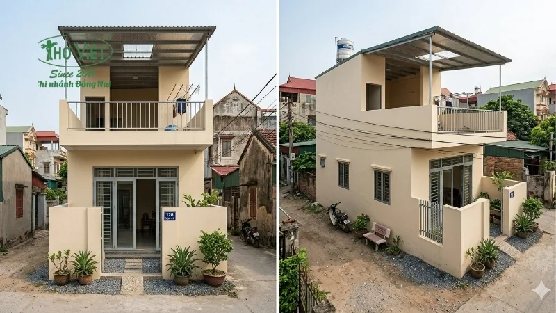 99+ mẫu nhà 2 tầng nông thôn 800 triệu đáng xây hiện nay 2 Vì sao nên xây nhà 2 tầng nông thôn với ngân sách 800 triệu?