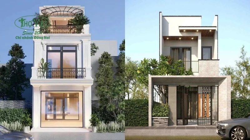 Nhà ống 2 tầng là gì?