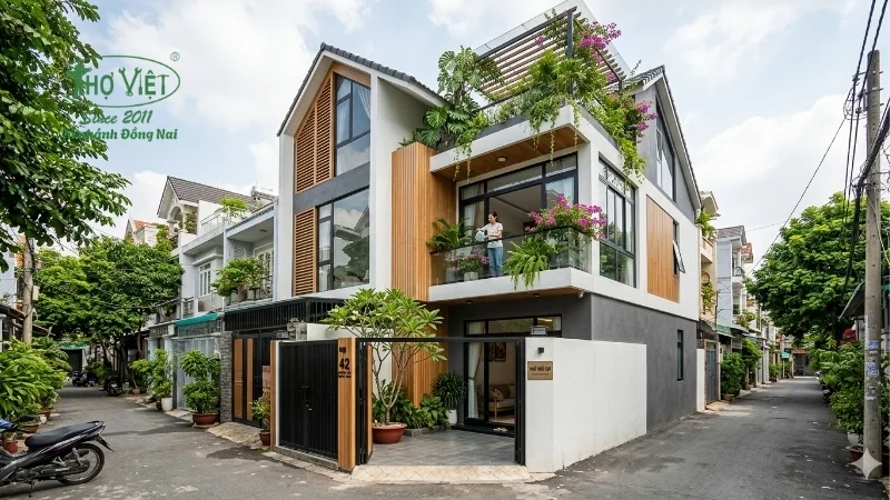 Nhà phố phong cách hiện đại