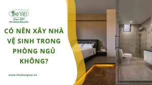 Có nên xây nhà vệ sinh trong phòng ngủ không?