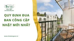 Quy định đua ban công cập nhật mới nhất