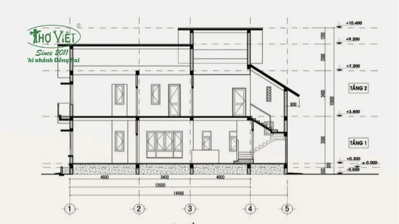 Quy định về chiều cao tầng nhà