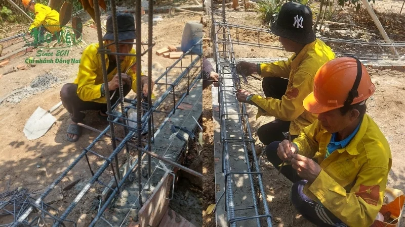 Quy trình thi công sắt đổ bê tông - Thợ Đồng Nai