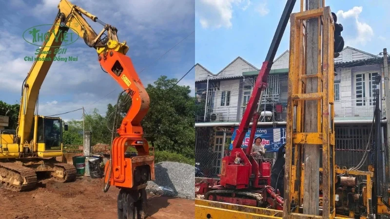 Quy trình bố trí móc cẩu cọc chi tiết