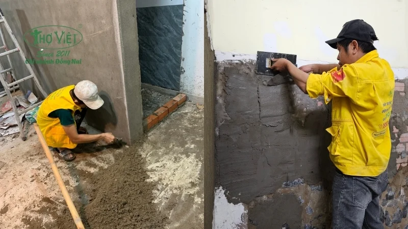 Quy trình thi công tô trát tường chuẩn