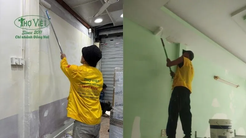 Quy Trình Thi Công Sơn Nhà Tại Đồng Nai chuyên nghiệp