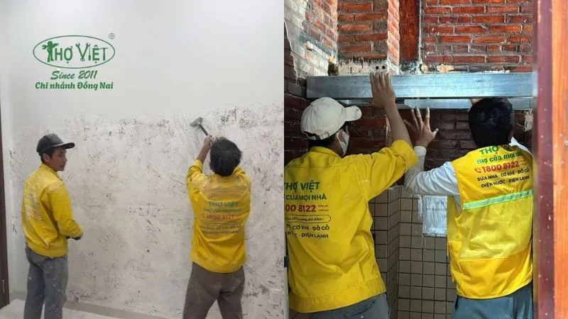 Quy trình sửa chữa nhà xưởng nhanh chóng tại Thợ Đồng Nai