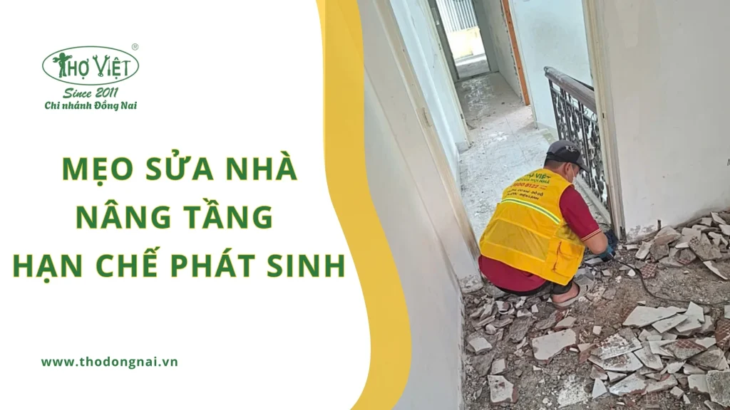 Mẹo sửa nhà nâng tầng để hạn chế phát sinh