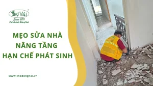 Mẹo sửa nhà nâng tầng để hạn chế phát sinh