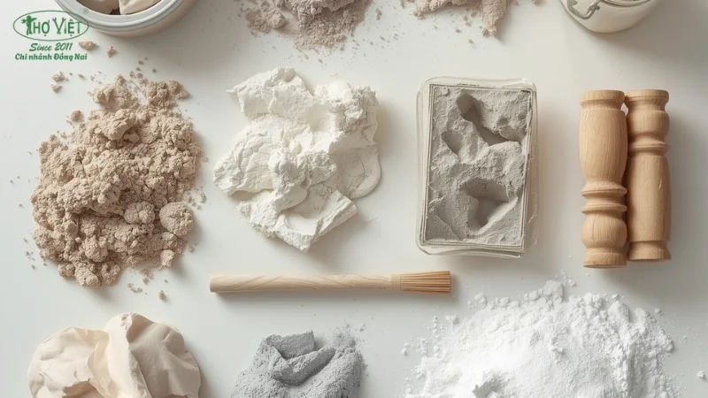 Cấu tạo của bột trét tường