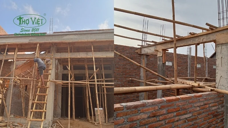 Có nên rút ngắn thời gian tháo ván khuôn cột?