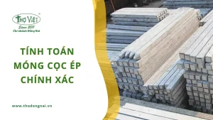Cách tính toán móng cọc ép chính xác nhât hiện nay