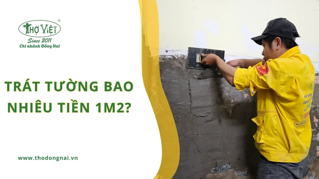 Trát tường bao nhiêu tiền 1m2? Tại sao, cần phải trát tường?