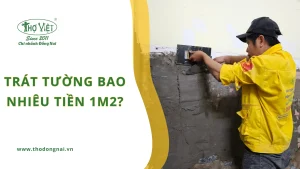 Trát tường bao nhiêu tiền 1m2? Tại sao, cần phải trát tường?